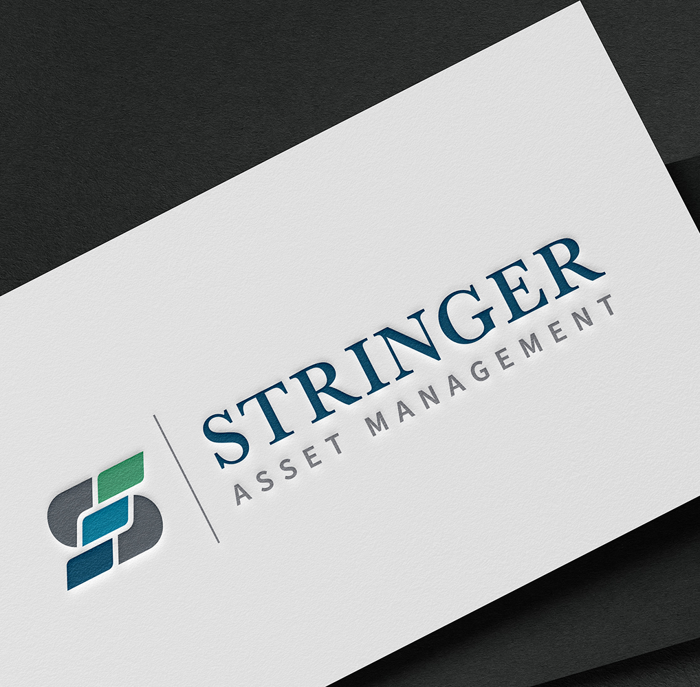Stringer Asset Management logo displayed on a white textured card with a stylized ‘S’ icon.